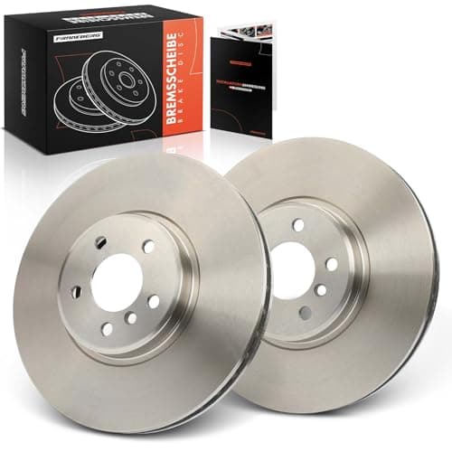 Image of Frankberg Brake Disc Set incl. 2x Discs Front Vented Ø365mm Compatible with X5 E70 X6 F16 F86 Replace# 34116771982,34116793243