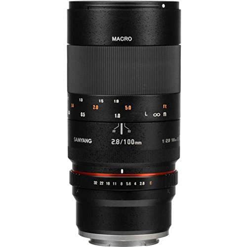 Image of Samyang 100mm F2.8 ED UMC Full Frame Telephoto Macro Lens for Canon EF Digital SLR Cameras