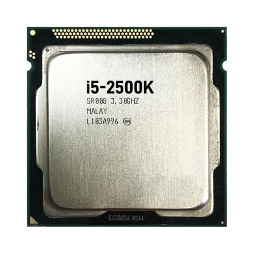 Image of Intel Core i5-2500K CPU Used 4-Core 4-Thread Desktop Processor 3.3 GHz 6M 95W LGA1155