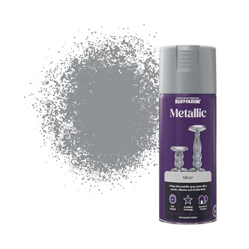 Image of Rust-Oleum AE0110002E8 400ml Elegant Metallic Silver