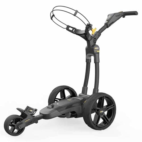 Image of PowaKaddy FX1 Electric Lightweight Golf Trolley - Black - One Size