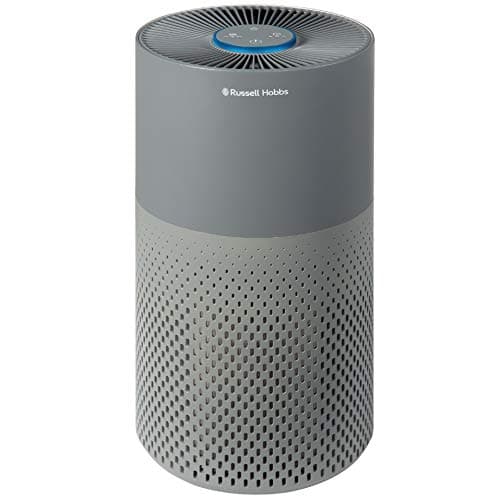 Image of Russell Hobbs RHAP2001G Ozone Free Compact Air Purifier, 3-Layer Filtration – Removes up to 99.95% airborne allergens, dust, pollen, smoke & bacteria in Grey