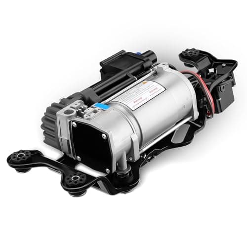 Image of GEARLEADER Air Suspension Compressor Pump with Bracket Compatible with BMW X5 F15/F85 X6 F16/F86 37206850555, 37206868998, 37206875177 with Relay and Solenoid Valve Block