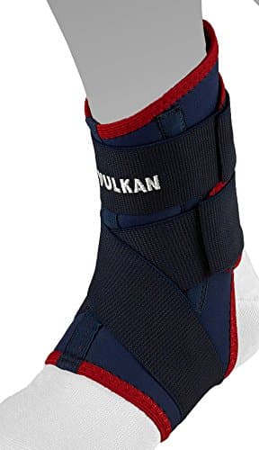 Image of Vulkan Classic Ankle Brace, Right, Large, Ankle Support for Rolled Ankles, Sprains, and Strains, Compression Sleeve for Athletes and Exercising, Stabiliser for Achilles Injuries and Plantar Fasciitis