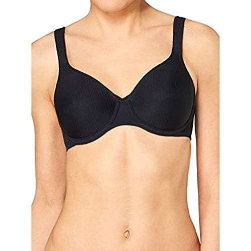 Image of Triumph Women's Modern Soft+cotton W Non-padded wired Bra, Black (Black 0004), 38DD (Manufacturer size: 85)