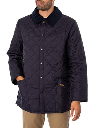 Image of Barbour Liddesdale Jacket - Navy Blue MQU0001NY91 (D349) - S
