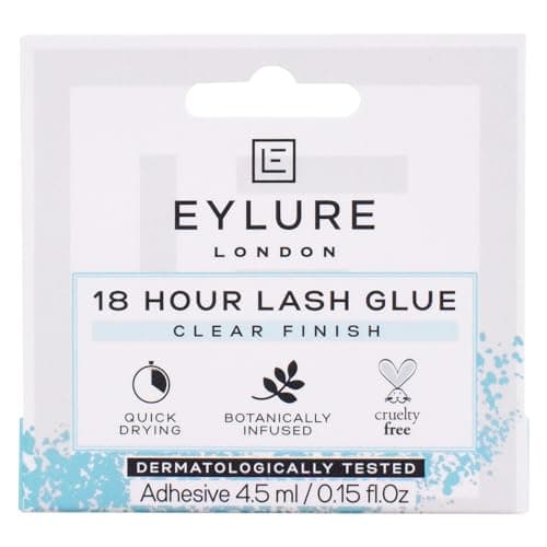 Image of Eylure 6003013 18 Hour Lash Glue,Latex Free, CLEAR, 4.5 ml (Pack of 1)