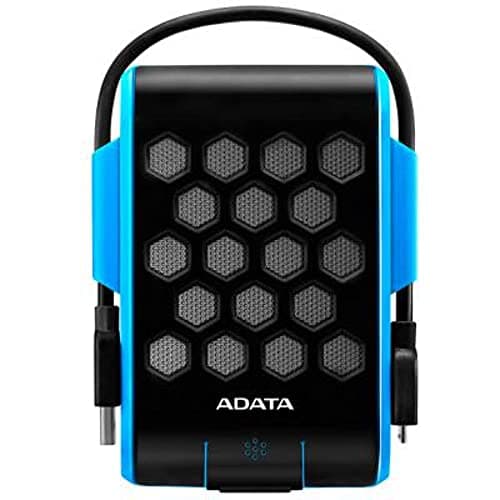 Image of ADATA HD720 1TB USB 3.0 High Speed G Shock Sensor IP68 Military Grade Waterproof Dustproof Shockproof Ruggedized External Hard Drive, Blue (AHD720-1TU3-CBL)