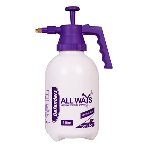 Image of Defenders All Ways multi-use pump action pressure sprayer – 2L, adjustable for home & garden - Indoor plants, cleaning, outdoor, fertilisers, pesticides & weed killers