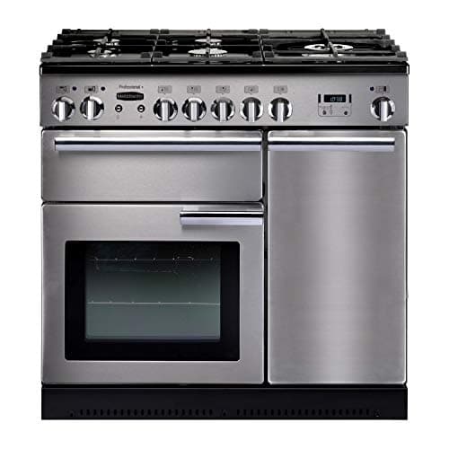 Image of Rangemaster Professional Plus 90cm Dual Fuel Range Cooker - Stainless Steel