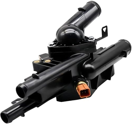 Image of SHOZHO Engine Coolant Thermostat Housing Assembly Fits for Hyundai Sonata Tuscon Sportage/for Kia Optima Sorento 2010 2011 2012 2013 2014 2015 2016 2.4L L4 Replace 25600-2G500