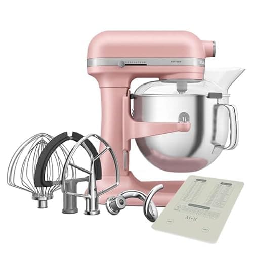 Image of KitchenAid 6.6L Bowl Lift Artisan Mixer Dried Rose (5KSM70SHXBDR)