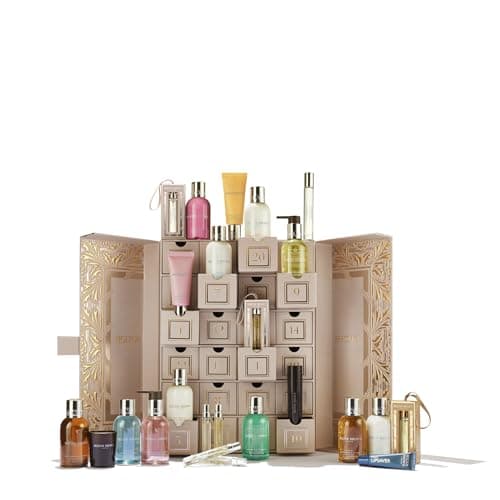 Image of Molton Brown Beauty Advent Calendar - 24 Luxury Perfume, Bath & Body Treasures, Scented Skincare Gift Set