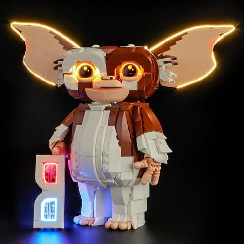 Image of BRIKSMAX 2.0 Light Kit Compatible with Lego Ideas Gremlins: Gizmo 21361 Building Sets- LED Lighting Kits (Accessories Only), Cable-Hiding Tech for Display, Gifts & Collectors