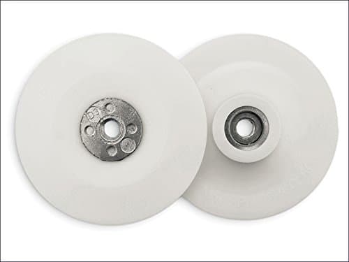 Image of Flexipads World Class - Angle Grinder Pad White 100mm (4in) 3/8 x 24 UNF