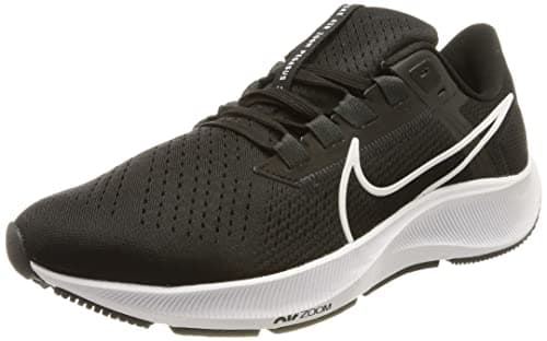 Image of NIKE Air Zoom Pegasus 38 Men's Trainers Sneakers Training Shoes CW7356 (Black/Anthracite/Volt/White 002) UK10.5 (EU45.5)