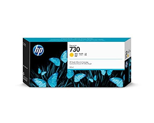 Image of HP Cartouche d’Encre 730 DesignJet Jaune, 300 ml