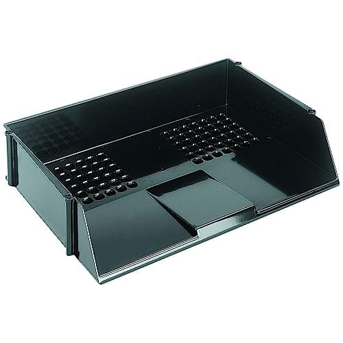 Image of Q-Connect Wide Entry Letter Tray - Black