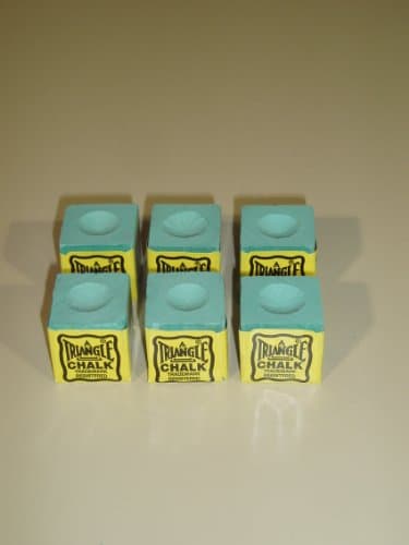 Image of RinTalen 6 PIECES GREEN TRIANGLE CHALK **