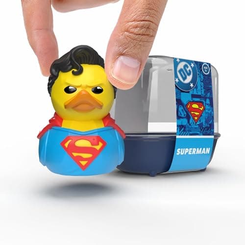 Image of TUBBZ Mini: DC Comics - Superman Cosplaying Rubber Duck Vinyl Figure