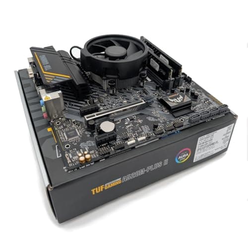 Image of Ryzen 7 5700G 3.8Ghz (Turbo 4.6Ghz) 8 Core 16 Thread CPU with Radeon Vega Graphics, TUF GAMING A520M-PLUS II Motherboard & 32GB 3000Mhz DDR4 RAM Pre-Built Bundle