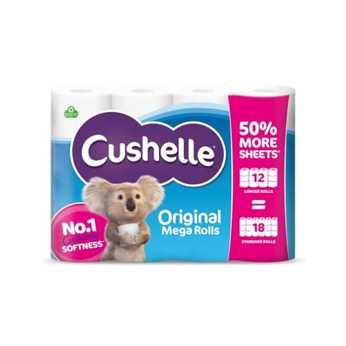 Image of Cushelle Original Toilet Tissue 12 = 18 Rolls