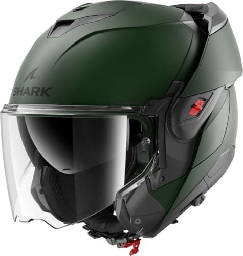 Image of Shark Oxo Blank Helmet, green matt, 2XL (63/64)