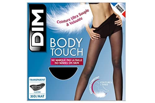 Image of DIM Women's Tights Body Touch Voile Transparent x1 | Ultra Soft Belt | Absolute Comfort | Second Skin Effect | Invisible Under Clothes