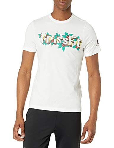 Image of Reebok Crossfit Holiday Graphic Men's T-Shirt, White, 2XL