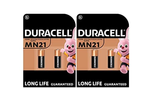 Image of 4X Duracell MN21 A23 23A (2 Blister Packs of 2 Batteries) 4 Batteries