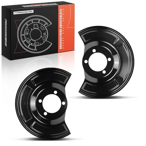 Image of Frankberg 2x Brake Dust Shield Disc Cover Rear Left Right Compatible with A.v.e.n.s.i.s Estate T27 A.v.e.n.s.i.s Saloon T27 Replace# 4788205010,4788105020