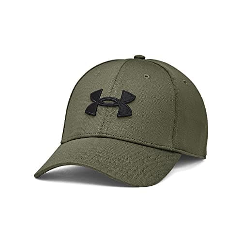 Image of Under Armour Mens Blitzing Cap Marine Green/Black M-L
