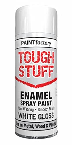 Image of Paint Factory Enamel Paint White Gloss, 400 ml