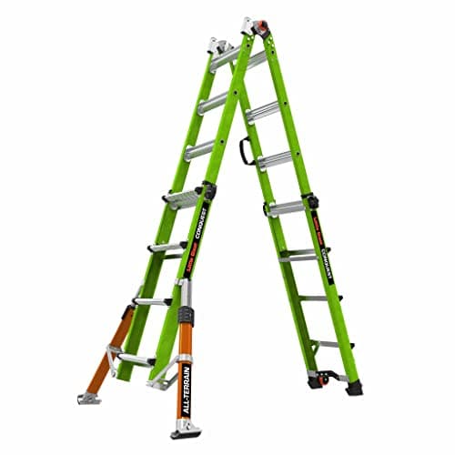 Image of Little Giant Conquest All-Terrain GRP Fibreglass Multi-purpose Ladder