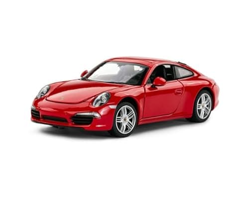Image of Porsche 911 1:24 Scale Die-Cast Model Car - Red | Detailed Collectors Edition Diecast | Official Licensed Product
