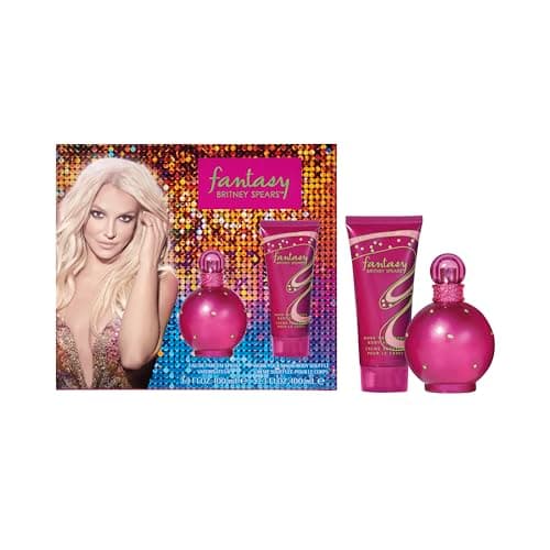 Image of Britney Spears FANTASY 100ml Eau de Parfum, 2-piece Fragrance Gift Set, floral gourmand perfume, luxury fragrance gifting for Women