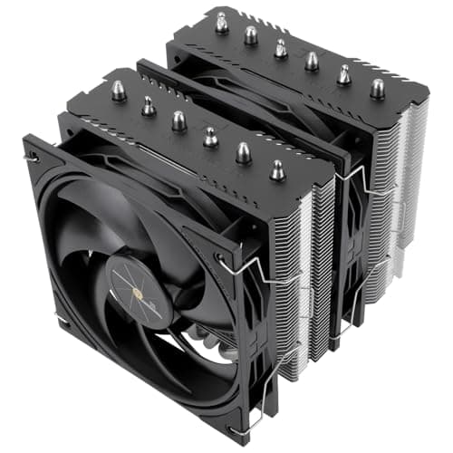 Image of Thermalright Peerless Assassin 120 SE V3 CPU Air Cooler, 6 Heat Pipes, Double Tower Double Fan, TL-P12 PWM Fans, Aluminium Heatsink Cover, for AM4 AM5/Intel LGA1851/1700/1150/1151/1200（PA120SE V3）