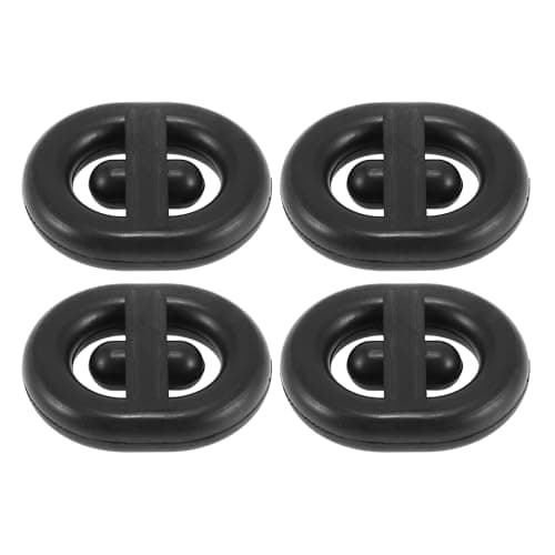 Image of REPAIROCK 07358 4pcs Exhaust Muffler Rubber Bracket for VW Golf Passat Exhaust Hanger Mount Muffler Bracket Insulator Bushing for Audi 80 90 6014920082