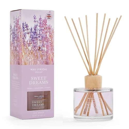 Image of WAX LYRICAL Sweet Dreams Lavender Scented Reed Diffuser 200ml
