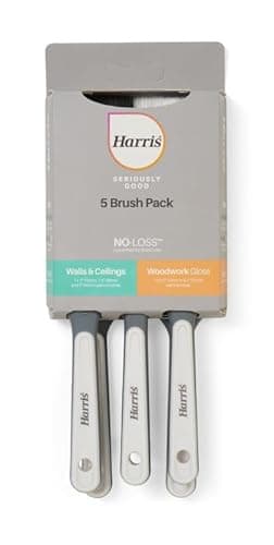 Image of Harris No Loss Paint Brush Set X 5 Seriously Good Wall & Woodwork