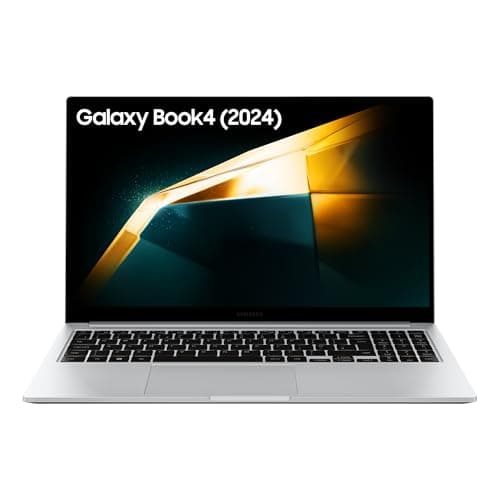 Image of Samsung Galaxy Book4 (2024) Wi-Fi, 15.6", Core i5, 8GB RAM, 256GB Storage, Windows 11 Home, Silver