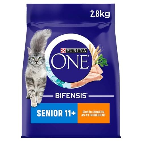 Image of Purina ONE 11 plus Dry Cat Food with Chicken and Wholegrain 2.8kg