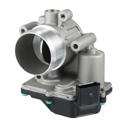 Image of Hihaha No.03L128063T Throttle Body Assembly for Skoda Fabia Diesel Hatch 1.2 TDI 10-14 / Throttle Body Actuator/Durable Aluminum Alloy / 1Pcs Silver Tone