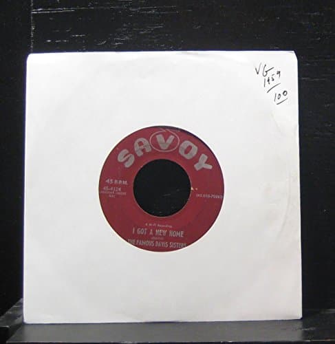 Image of The Famous Davis Sisters - I Got A New Home / We Need Power - 7" Vinyl 45 Record