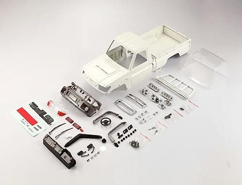 Image of Killerbody 48601 1/10 Toyota Land Cruiser LC70 Hard Body Set, Version 2, White