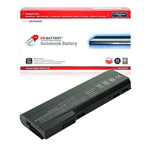 Image of DR. BATTERY 628666-001 Battery Compatible with HP Probook 8460p 8470P 6360B 6460b 6560b 6470b 6465b 6565b Battery CC06 CC06XL 628668-001 HSTNN-LB2F HSTNN-LB2G HSTNN-LB2H [10.8V / 71Wh]