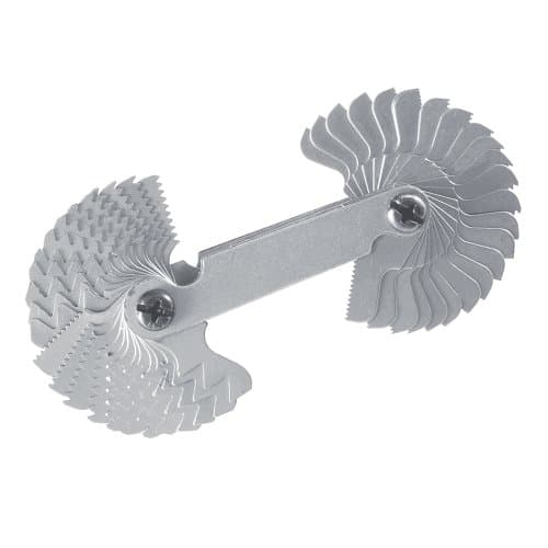 Image of Silverline Screw Pitch Gauge Combination 0.25 - 6mm / 4 - 62BSW (245110)