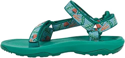 Image of Teva Kids T Hurricane Xlt 2 Sandal, Garden Pack Blue Sky, UK 5
