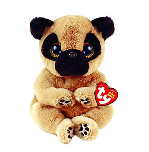 Image of Ty Toys Izzy the Dog Beanie Bellies Regular | Beanie Baby Soft Plush Toy | Collectible Cuddly Stuffed Teddy, Brown (2009305)