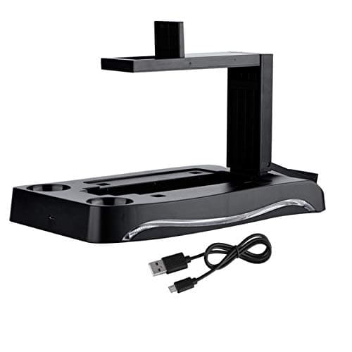 Image of Charging Dock Controller, PS4 Controller Charger, For PS4 VR Controller Charging Station Dock Stand Charging Charger Dock Station Holder Bracket with USB Cable